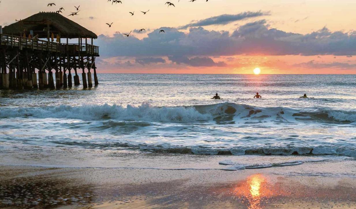 Beach Bungalow By The Sea 2 Cocoa Beach Esterno foto